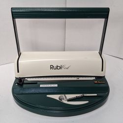 Akiles RubiCoil 41 Letter Spiral Coil Binding Punch Machine