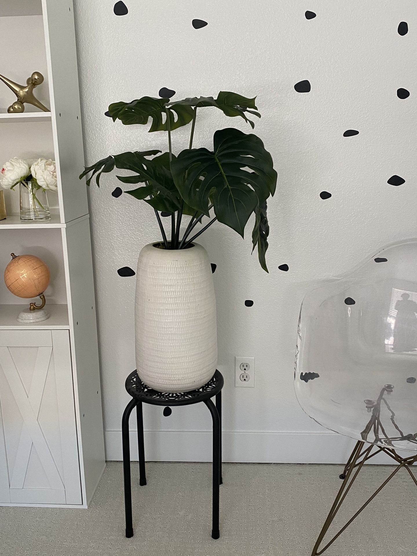 Fake Plant And Stand