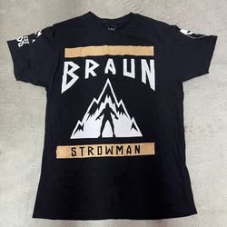 WWE Braun Strowman T-Shirt Monster Among Men Ripple Junction Black Medium