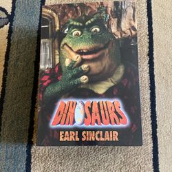 Dinosaurs Earl Sinclair Action Figure New Sealed 