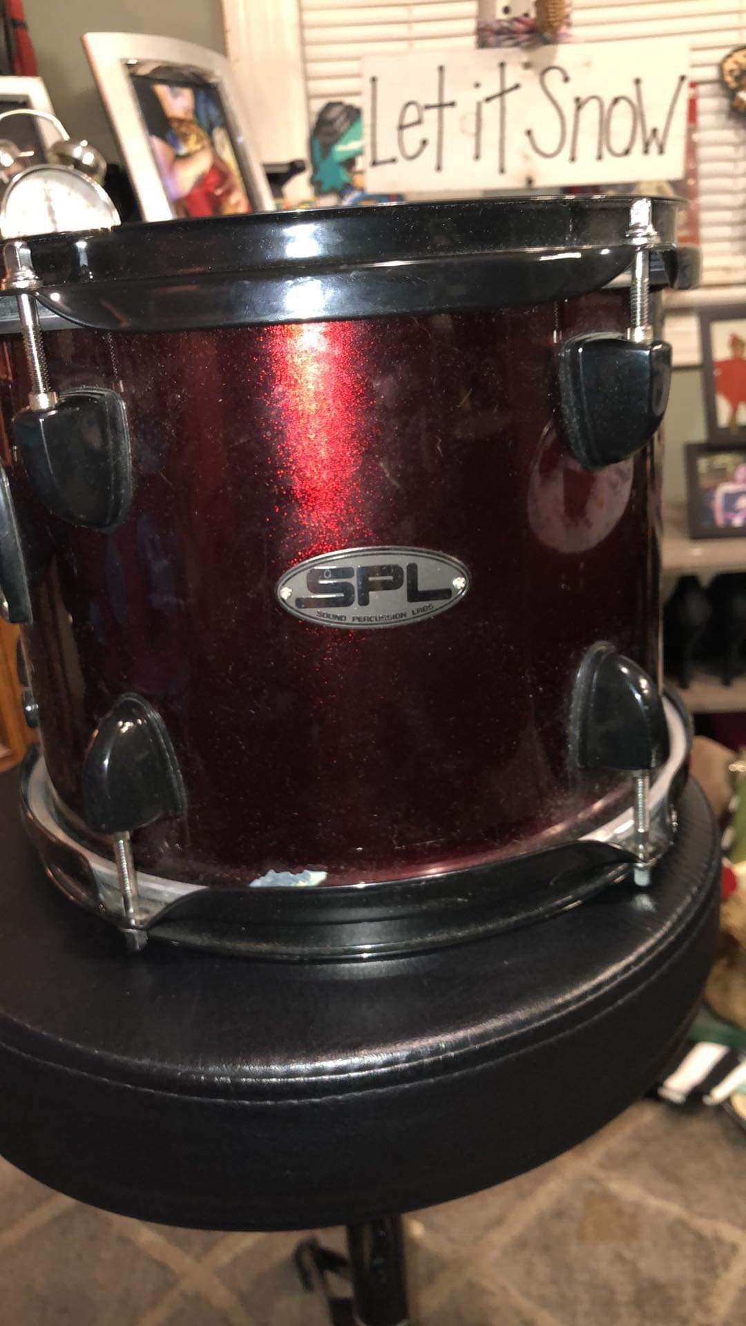 Very Gently Used SPL 5 Piece Drum Set