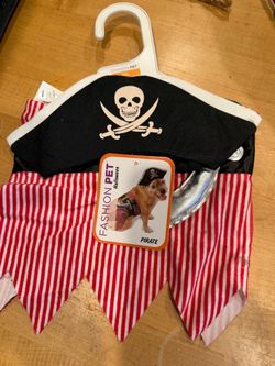 Halloween Pirate Dog Costume M/L