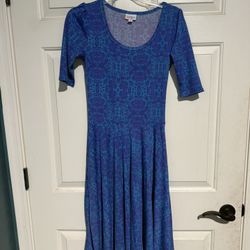 TWO LulaRoe Nicole/ Skater Dresses