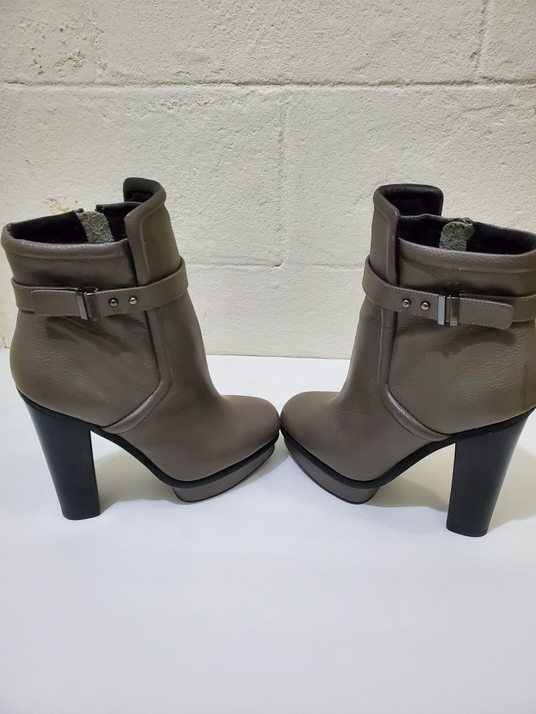 Gray Booties