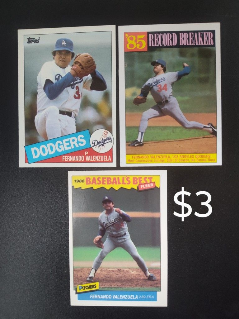Fernando Valenzuela 1985 & 1986