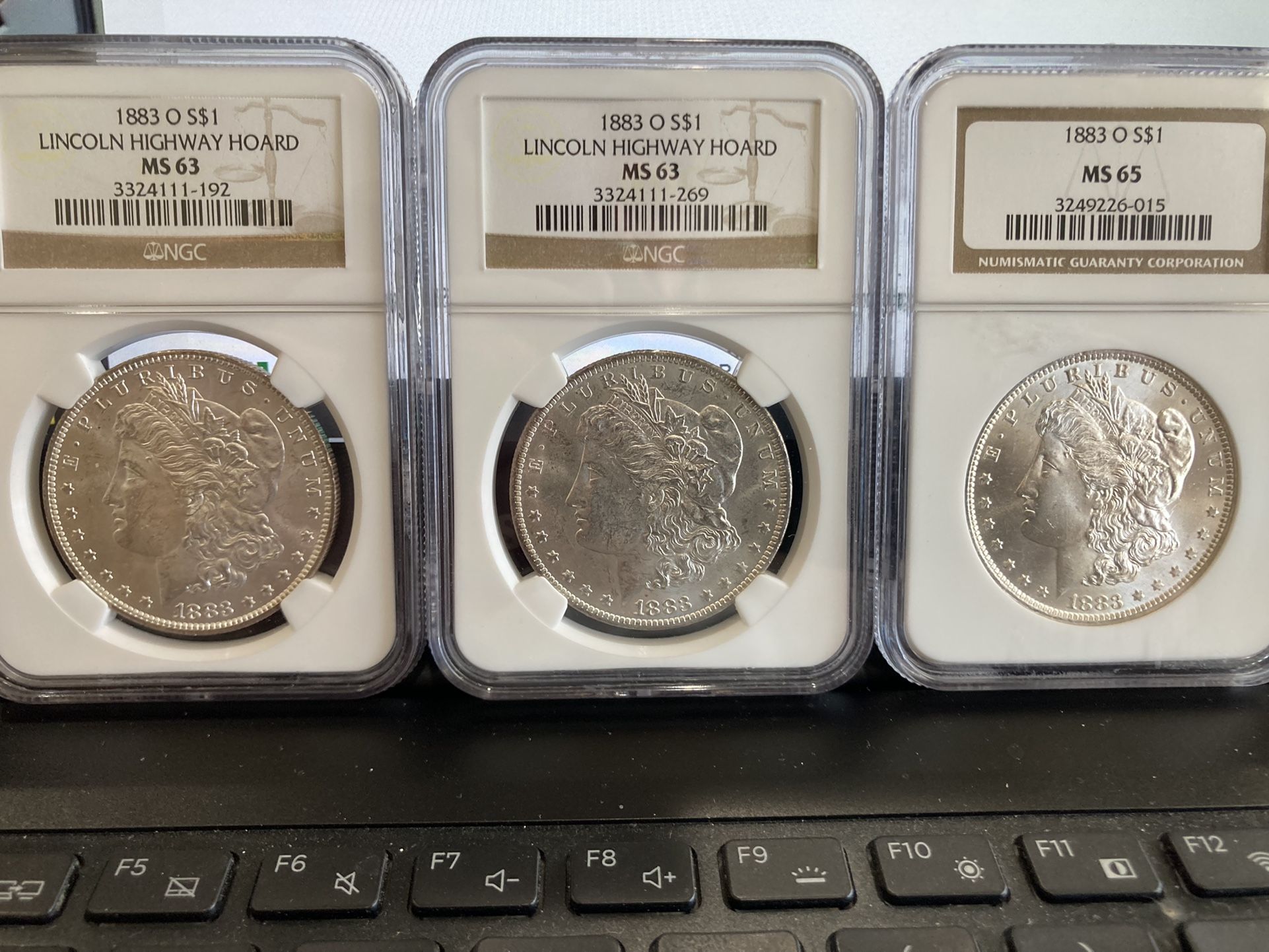 1883 O Morgan Silver Dollar Ngc 