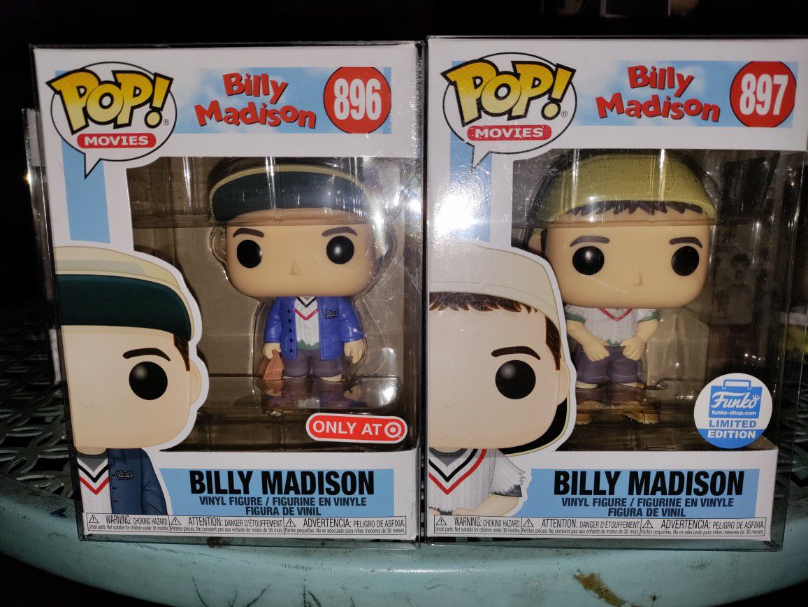 Funko Billy Madison Exclusives Vaulted Pop's