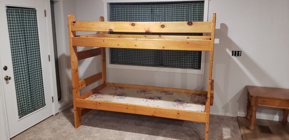 2 Matching Sets of Bunk Bed Frames