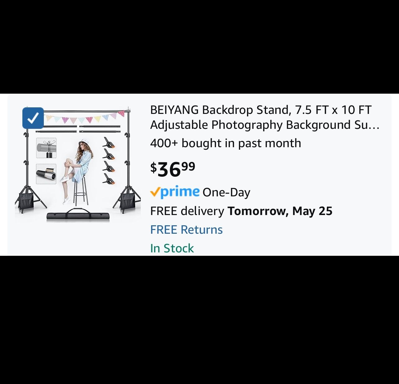 Backdrop Stand