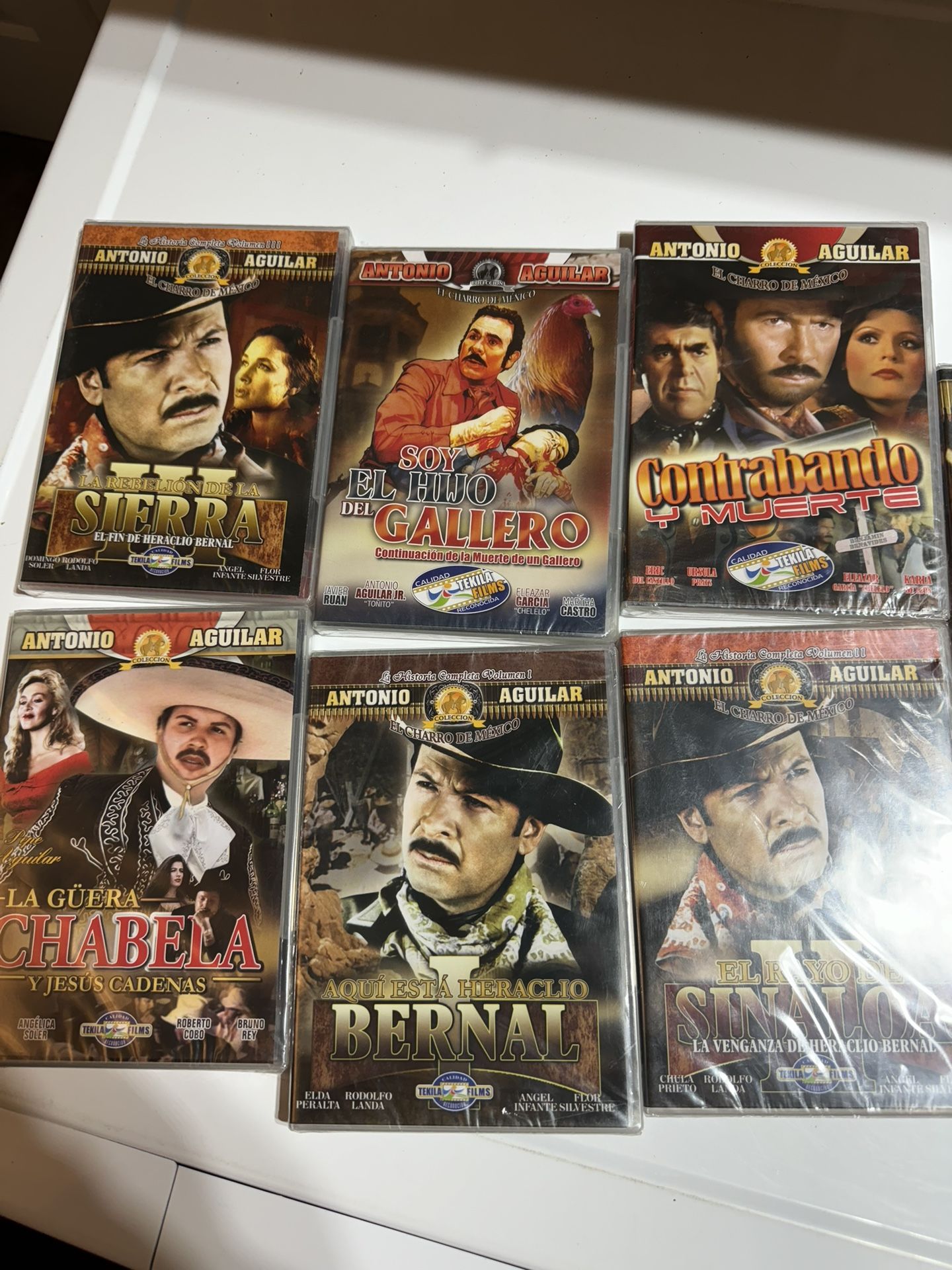 Antonio Aguilar DVD Lot Sealed!