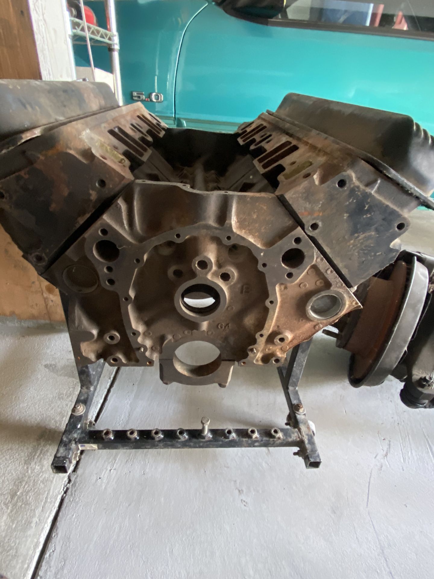 Chevy small block 400 engine and parts