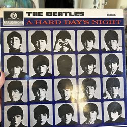1st Press 1964 UK Release Vinyl ‘A Hard Days Night’ Beatles
