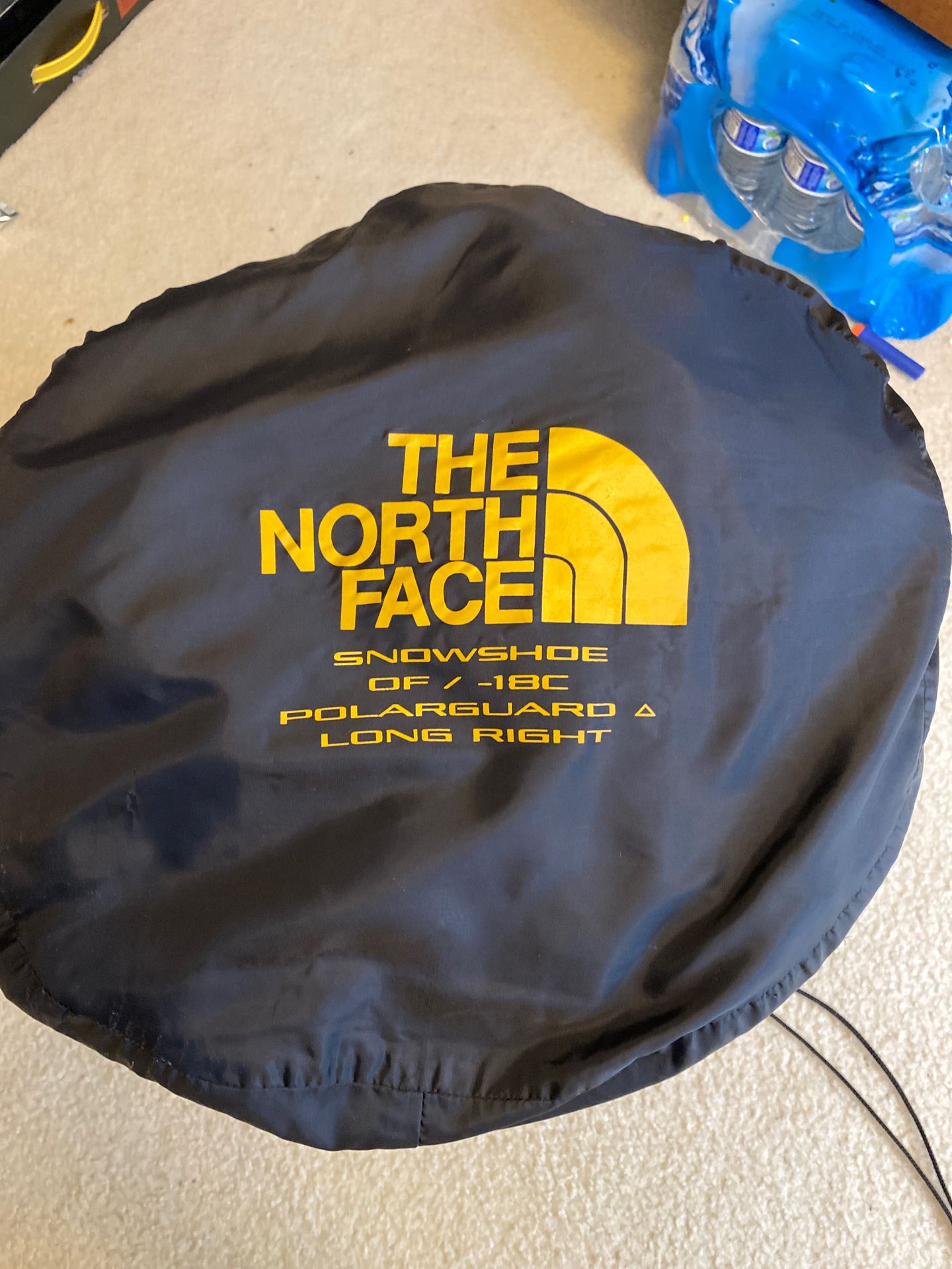 The North Face 0 degree sleeping bag