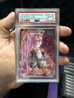 2025 DBS FUSION WORLD #FB04-091 MAJIN BUU: EVIL PSA 10