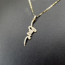 14kt Gold Lana Love Necklace With Pendant 2.00grams 159207 1