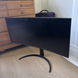 LG Ultra-Wide 34 Inch Curved Computer Monitor