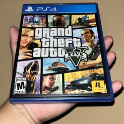 (RARE) Grand Theft Auto V PS4 PS5 PlayStation 4 Video Game GTA 5