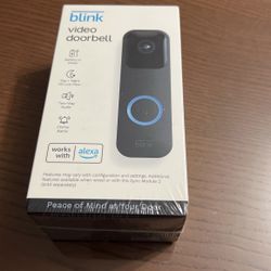Sealed Blink Camera Video Doorbell