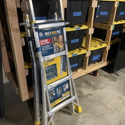 Werner 6-in-1 Ladder (NEW) 18ft Reach $180