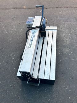 Tile saw wet with legs 7”