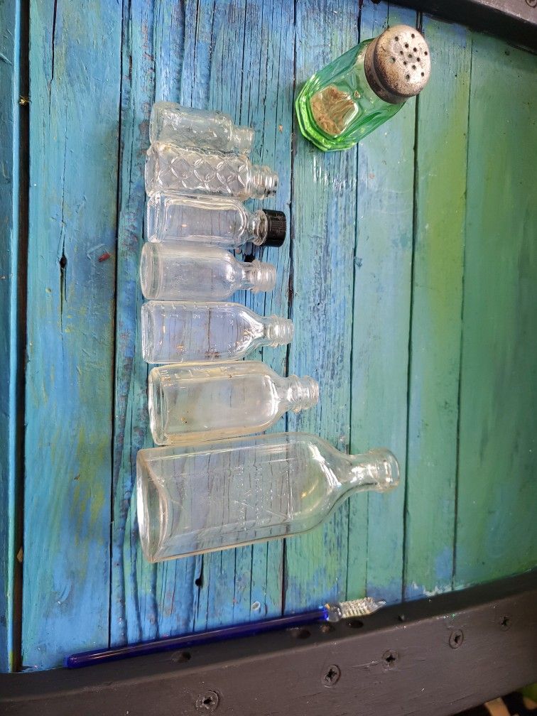 Clear Glass Bottles I've Found In The Ground