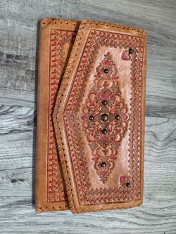 Vintage Leather clutch