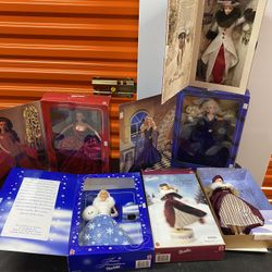 Five Limited And Special Edition Barbies Whether You Buy One Or All $20 each Firm