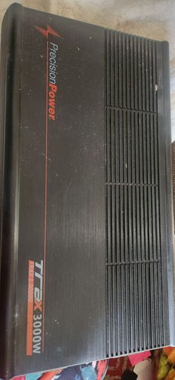 Car amplifier precision power trax3000w