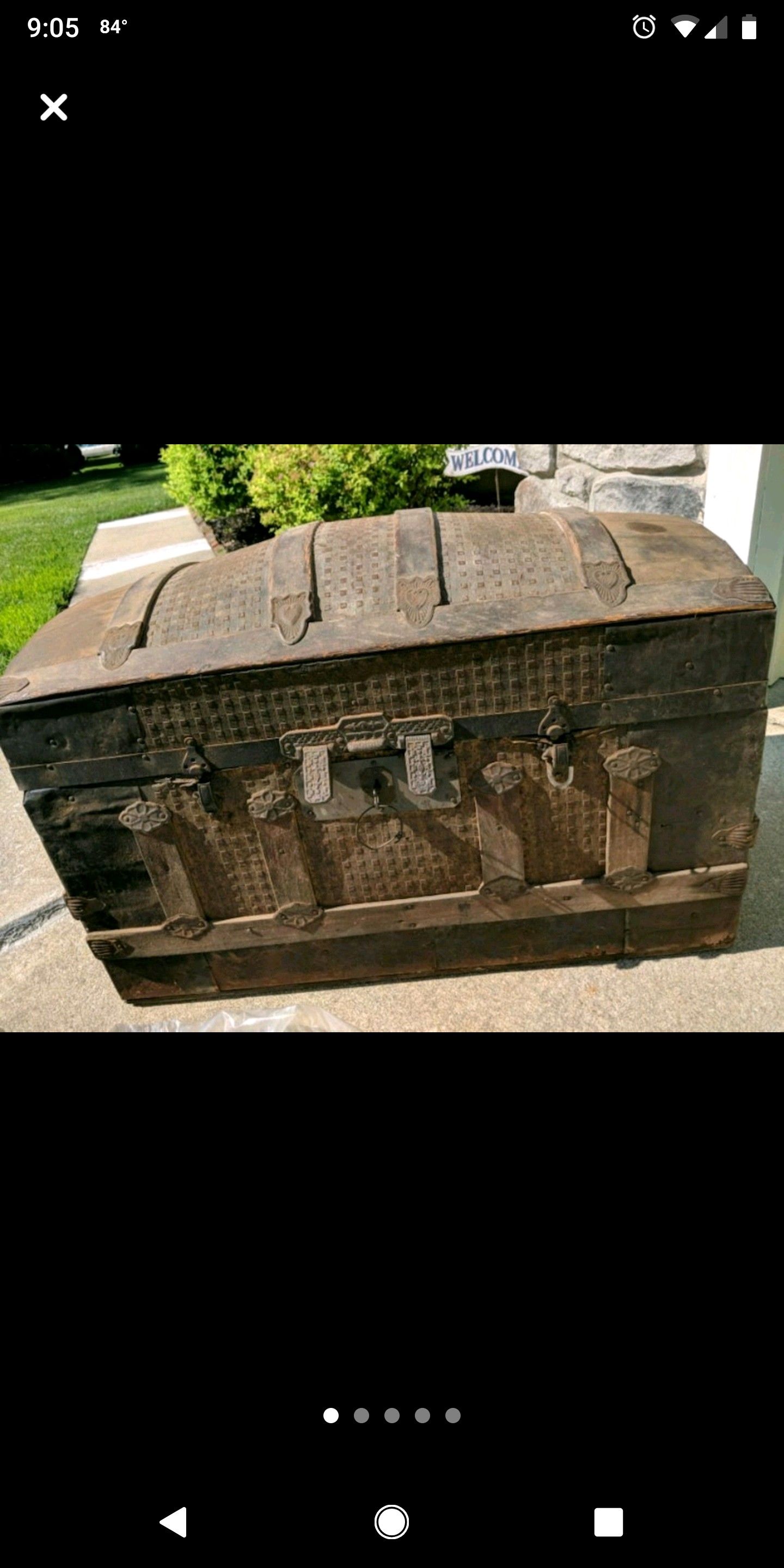 Antique trunk/chest