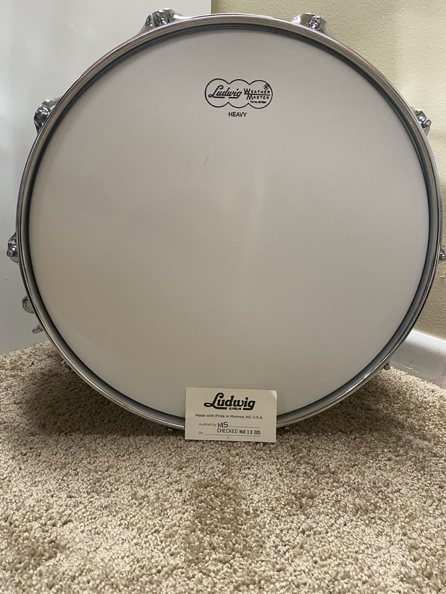 *NEW* Ludwig Supraphonic LM-402 Snare Drum