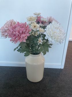 Vase and flowers