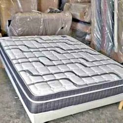 Full Size Brand New Mattress With Box Spring // Cash On Delivery 