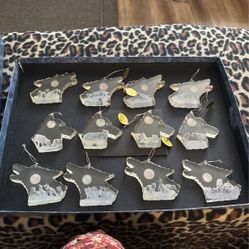 “THE CALL OF THE WILD” ORNAMENTS!!$20