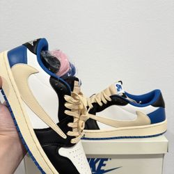 Nike Air Jordan 1 Low Travis Scott Fragments Size 7,7.5,8,8.5,9,9.5,10,10.5,11,12