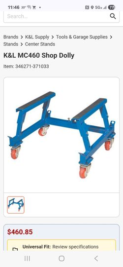Motorcycle / Transmision rolling stand. Dolly