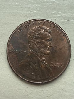 2008 Lincoln Penny No Mint Mark, Small O in the word Of