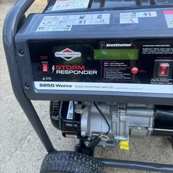 Westinghouse Generator Storm Responder 6250watt Gasoline Power Recoil Start Potable Brand New - OHV Engine Pickup Only 