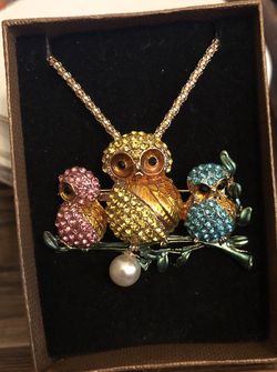 Owl Pendant Necklace