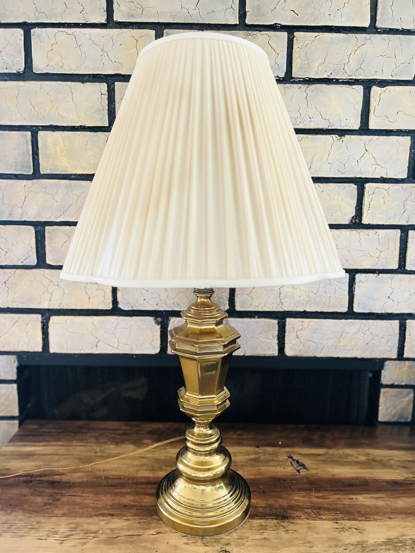 Vintage Lamp Gold Color Base