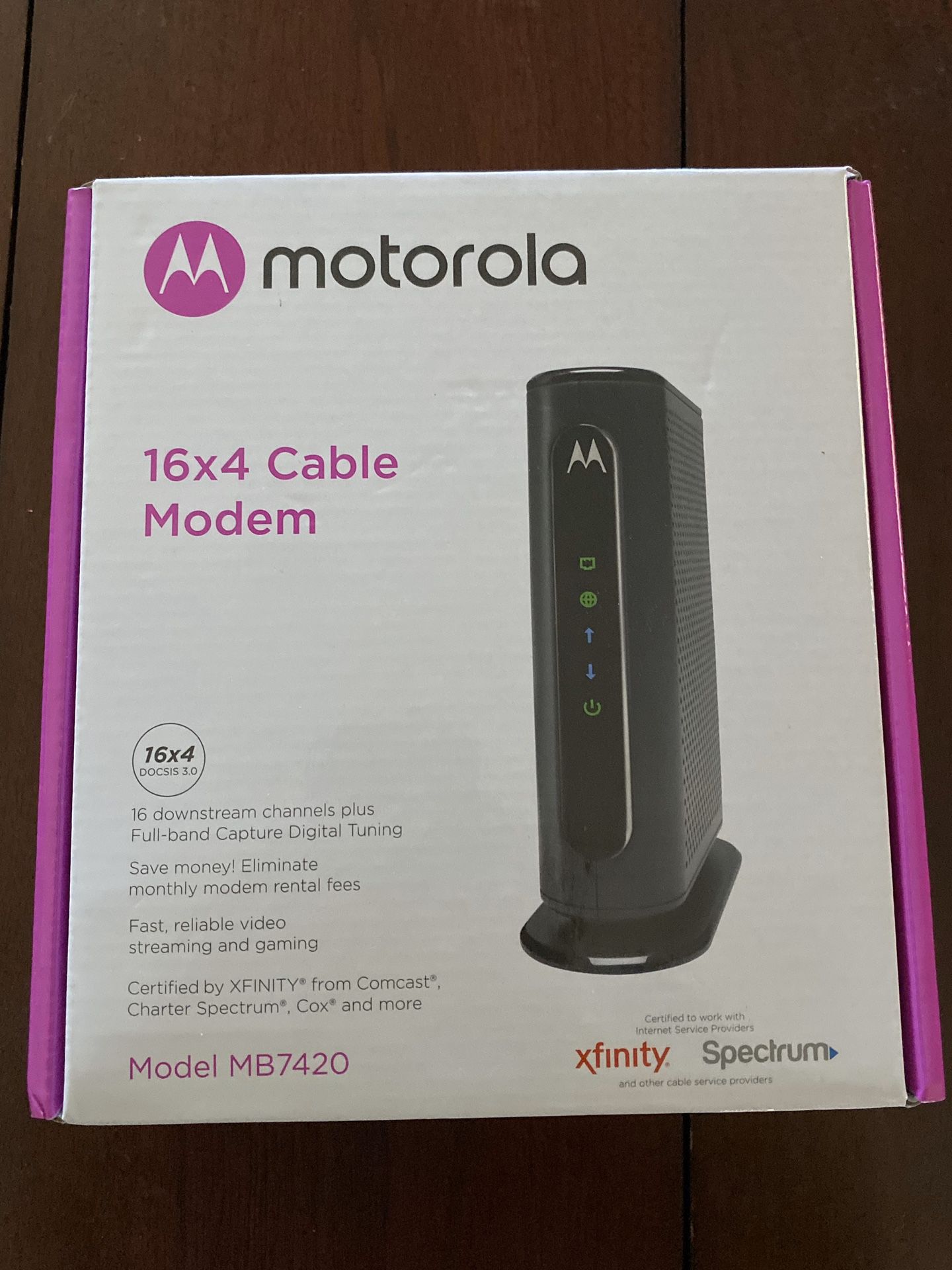 Motorola 16x4 Cable Modem MB7420