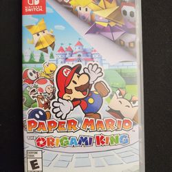 Super Mario - Nintendo Switch - Paper Mario The Origami King Used