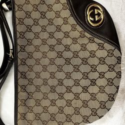 Gucci Half Moon Cross Body Bag