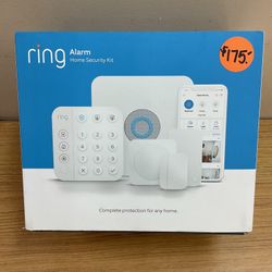 RING ALARM HOME SECURITY KIT.