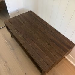 Wood Coffee Table 