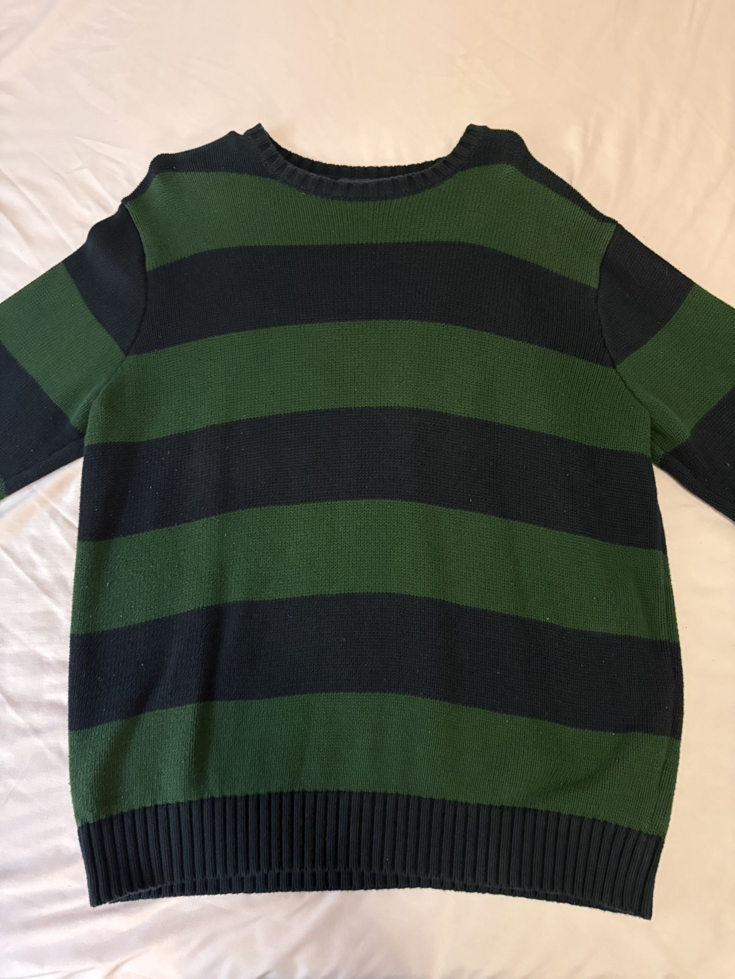 Brandy Melville Brianna Cotton Thick Stripe Sweater