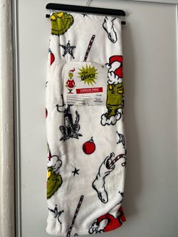 Grinch blanket