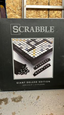 Scrabble Giant Deluxe Edition Board Game