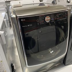 Graphite 9.0 Cu. Ft. Smart WiFi Enabled Electric Dryer With TurboSteam