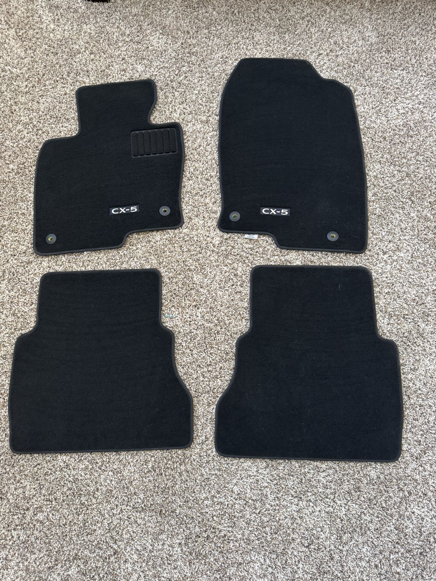 MAZDA CX5 2017-2023 Genuine Carpet Floor Mats Set of 4 KBG6-68G40 New