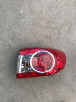 Toyota Corolla tail light